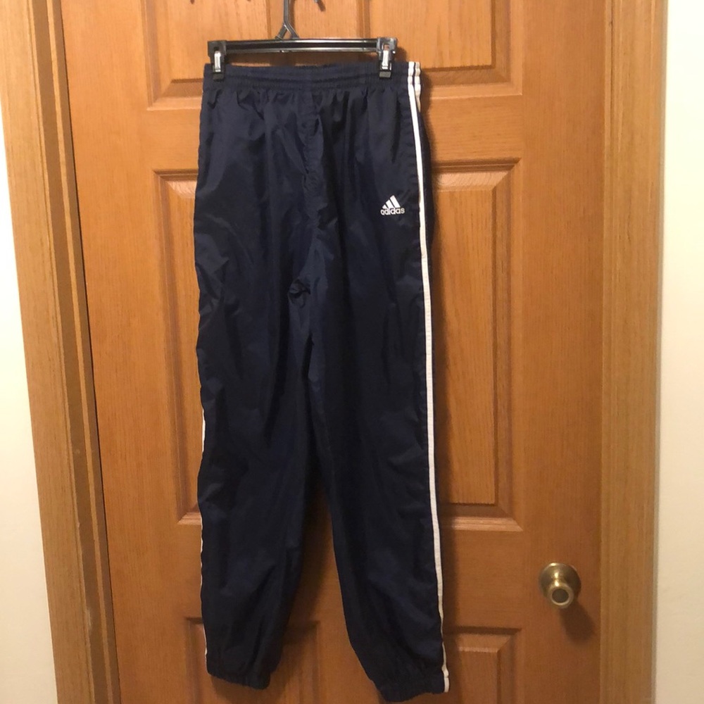 Adidas Windbreaker Pants Zip-up 90s